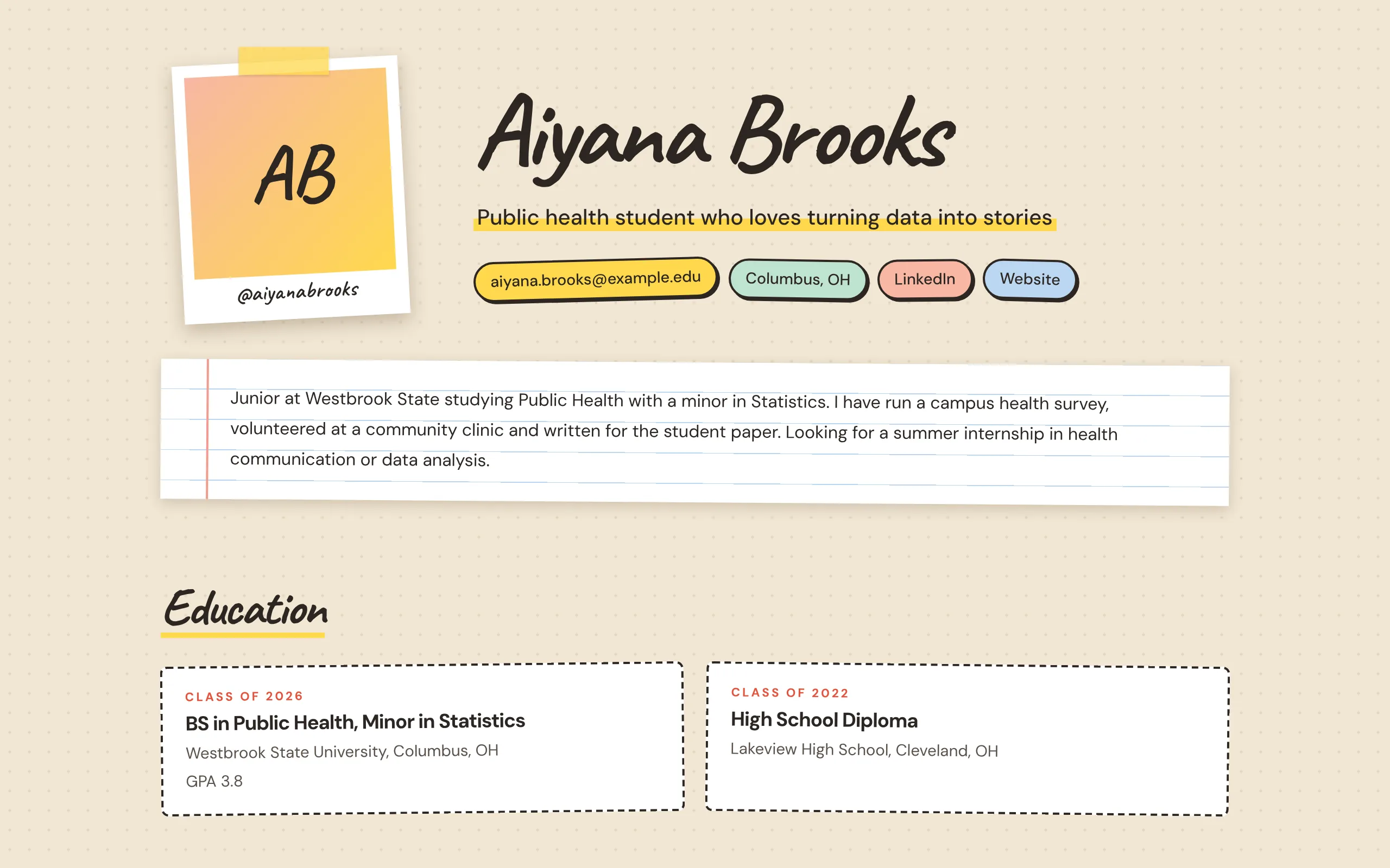 Scrapbook design
